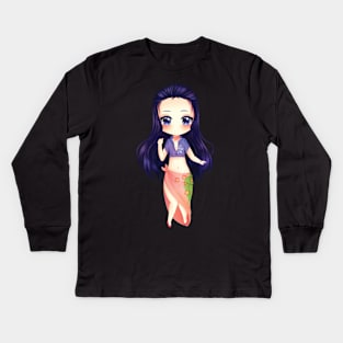 Anime Cute Girl Kids Long Sleeve T-Shirt